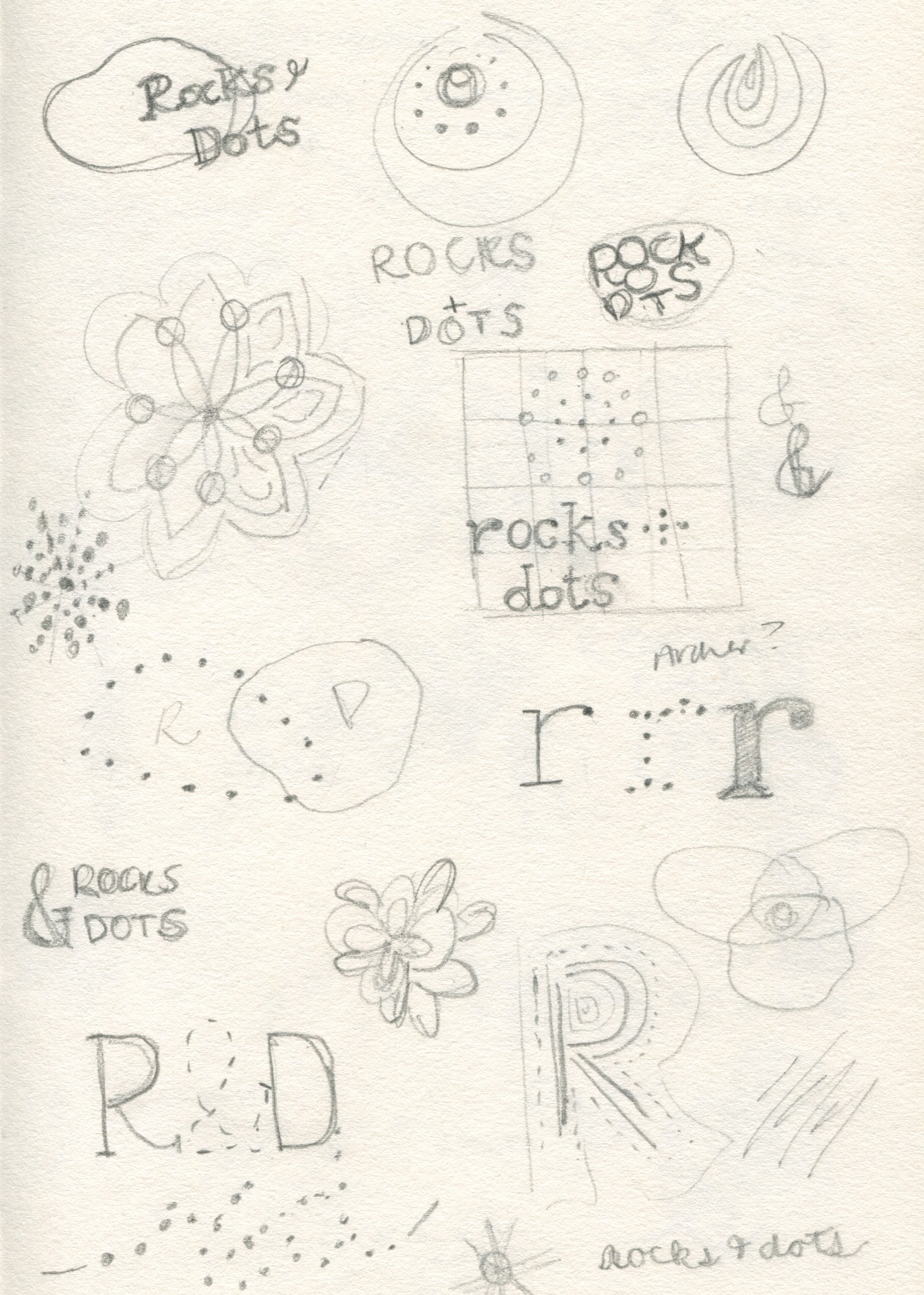 Rocks & Dots Sketches